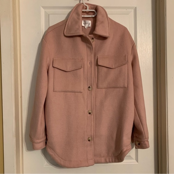 Line and dot NWT mid length fleece jacket - Picture 1 of 8